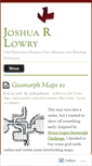 Mobile Screenshot of joshualowry.com